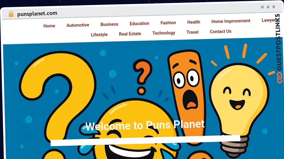 Publish Guest Post on punsplanet.com