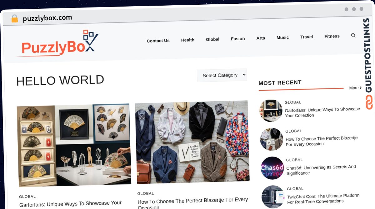 Publish Guest Post on puzzlybox.com