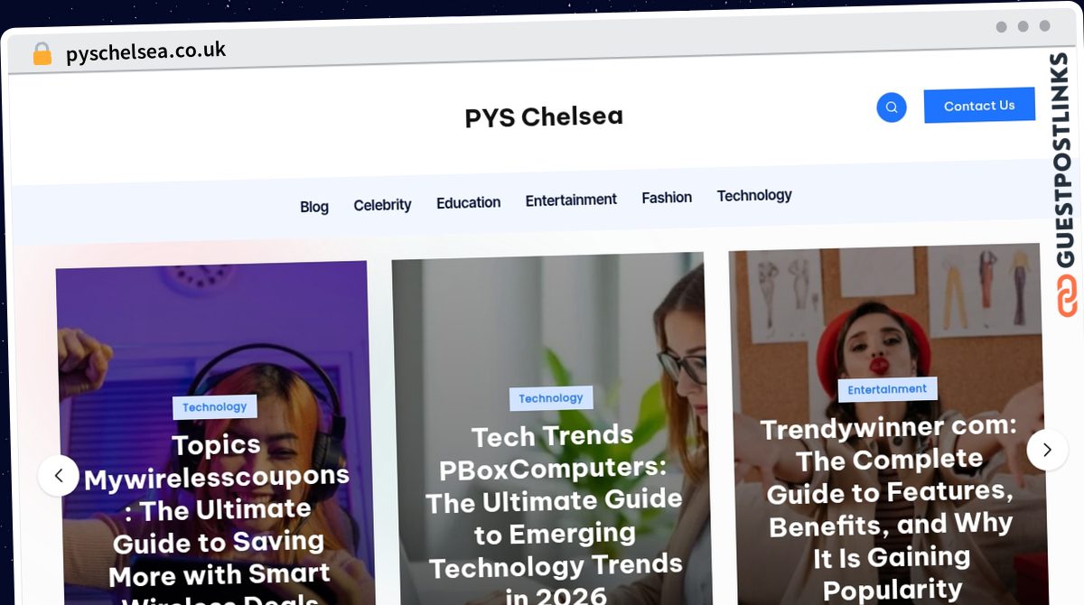 Publish Guest Post on pyschelsea.co.uk