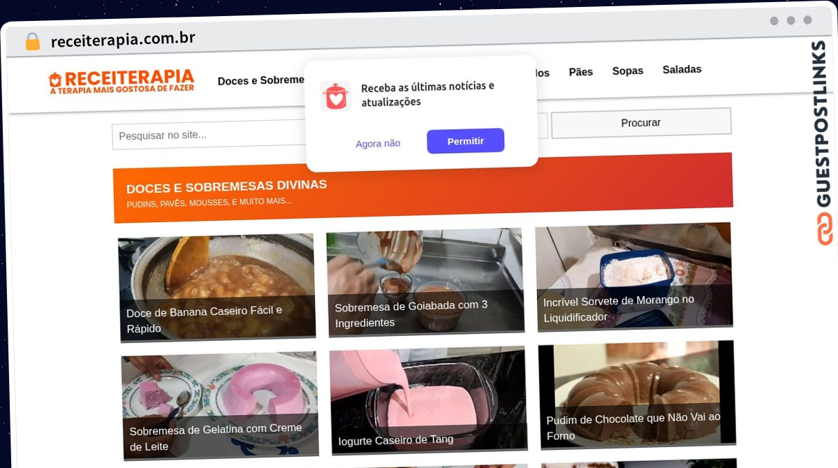 Publish Guest Post on receiterapia.com.br