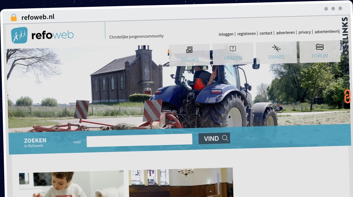 Publish Guest Post on refoweb.nl