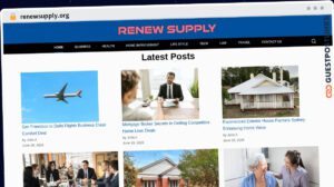 Publish Guest Post on renewsupply.org