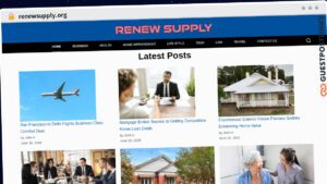 Publish Guest Post on renewsupply.org