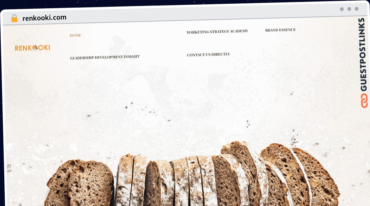Publish Guest Post on renkooki.com