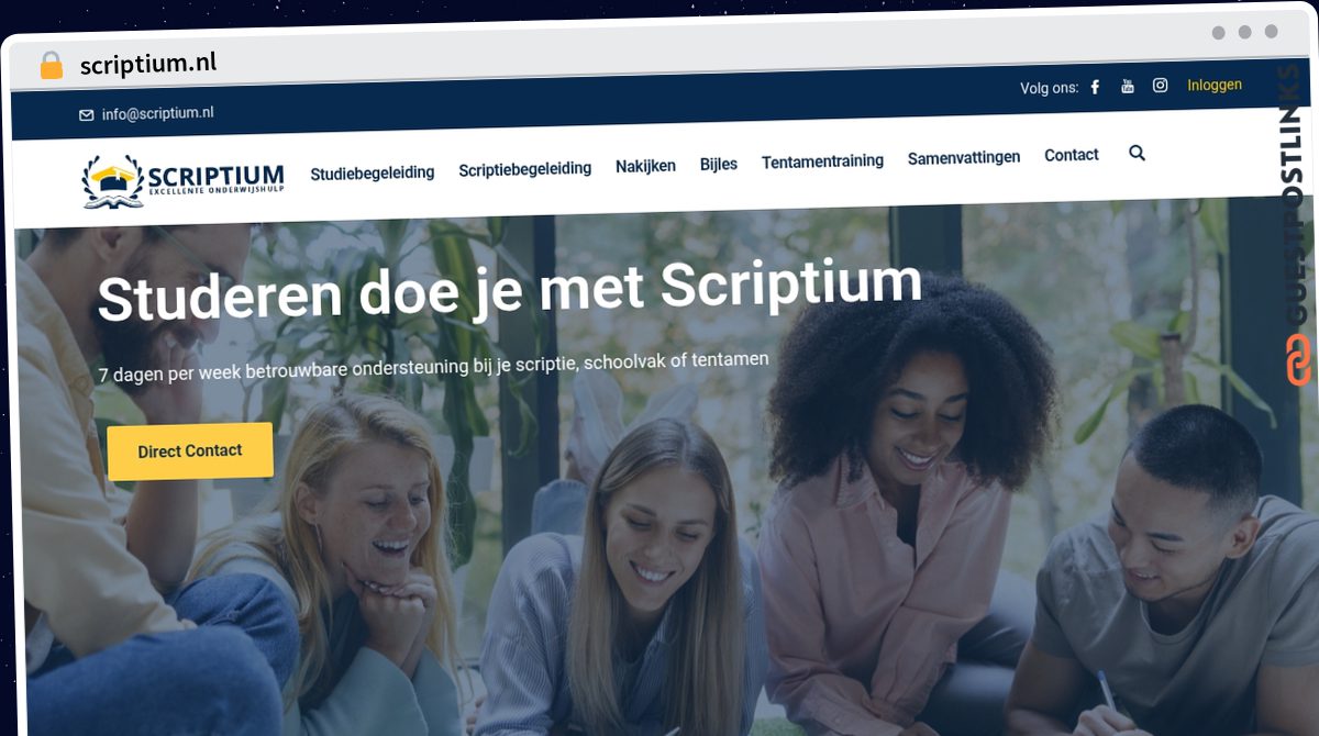 Publish Guest Post on scriptium.nl
