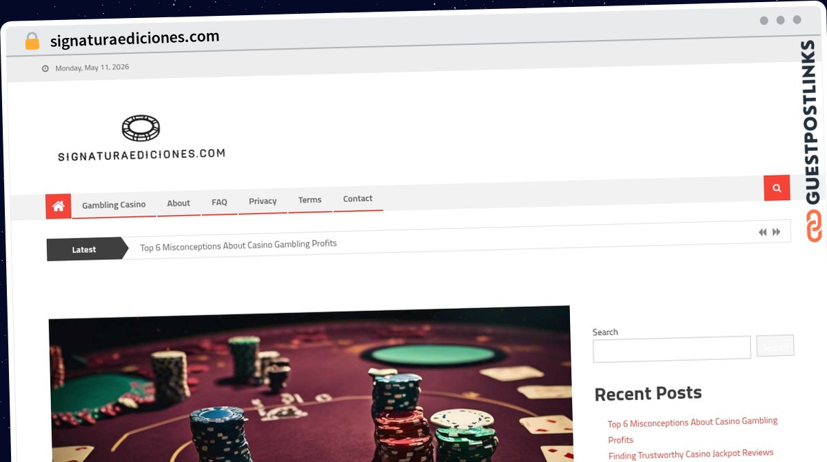 Publish Guest Post on signaturaediciones.com