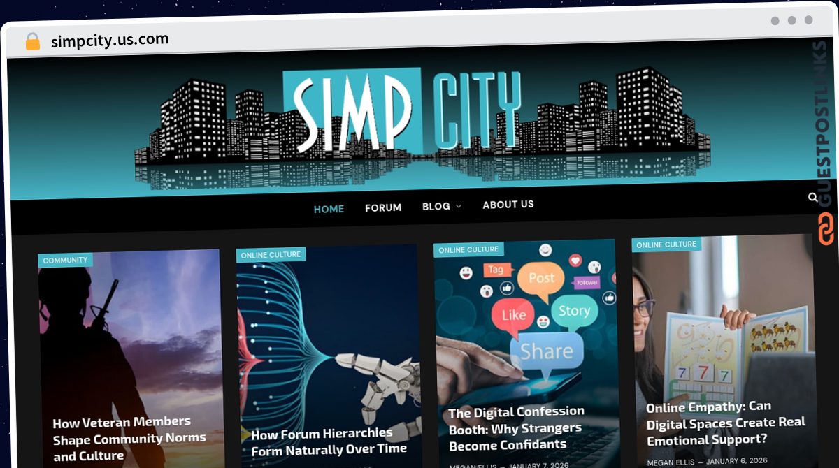 Publish Guest Post on simpcity.us.com