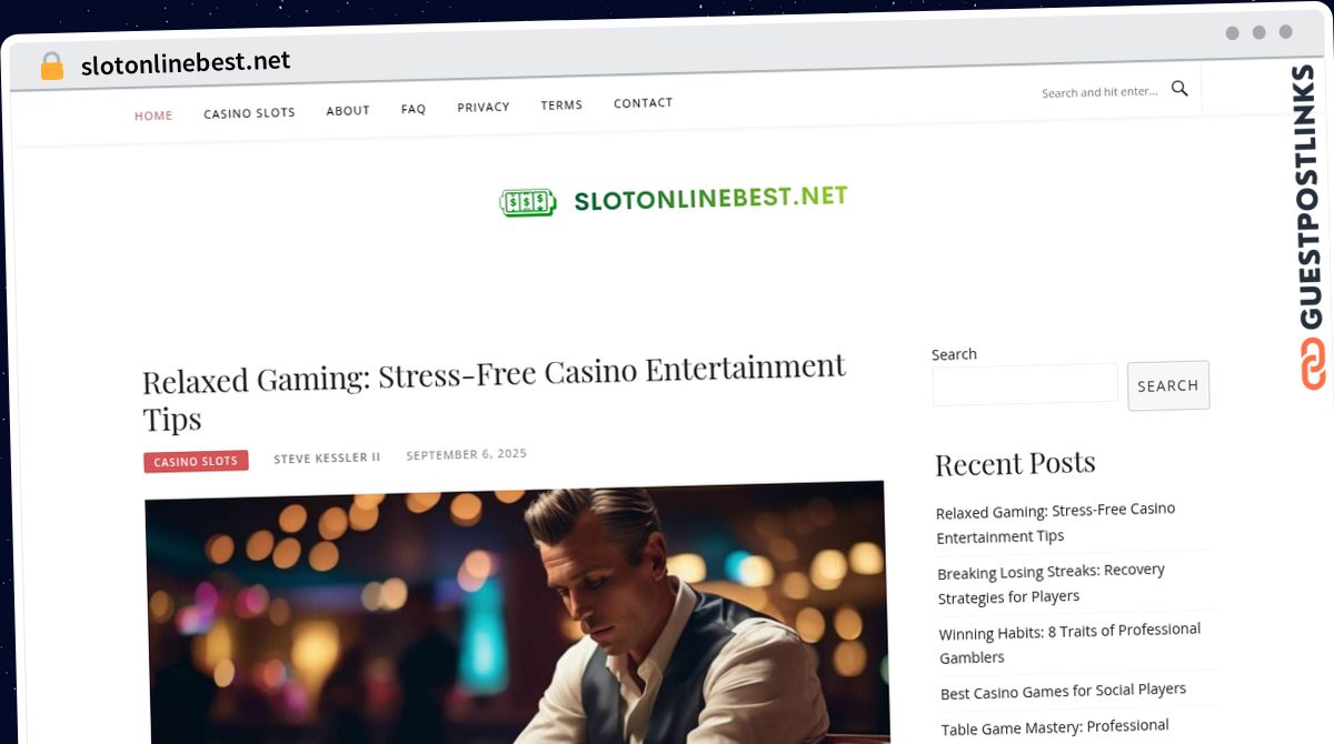 Publish Guest Post on slotonlinebest.net