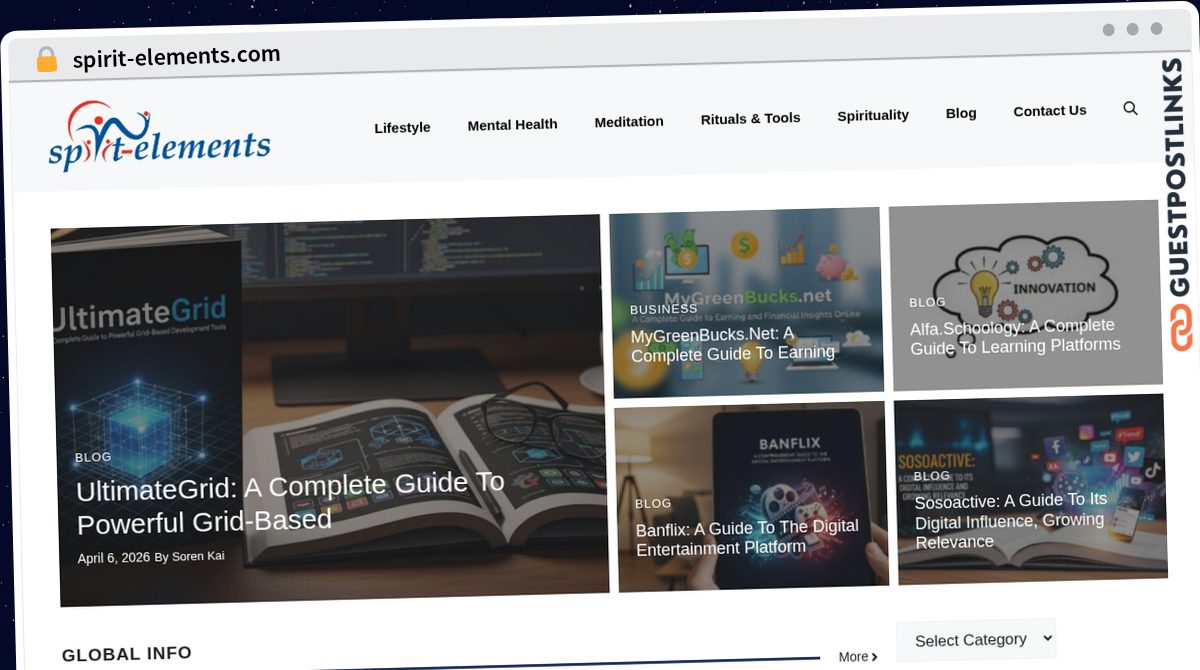 Publish Guest Post on spirit-elements.com