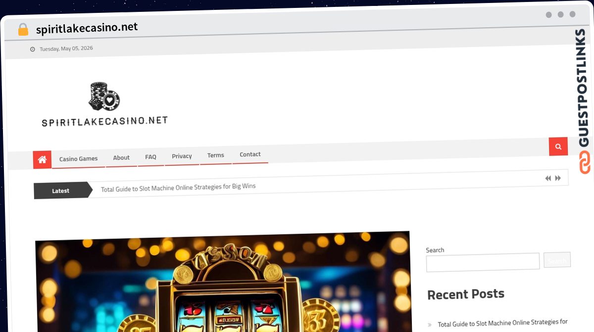 Publish Guest Post on spiritlakecasino.net