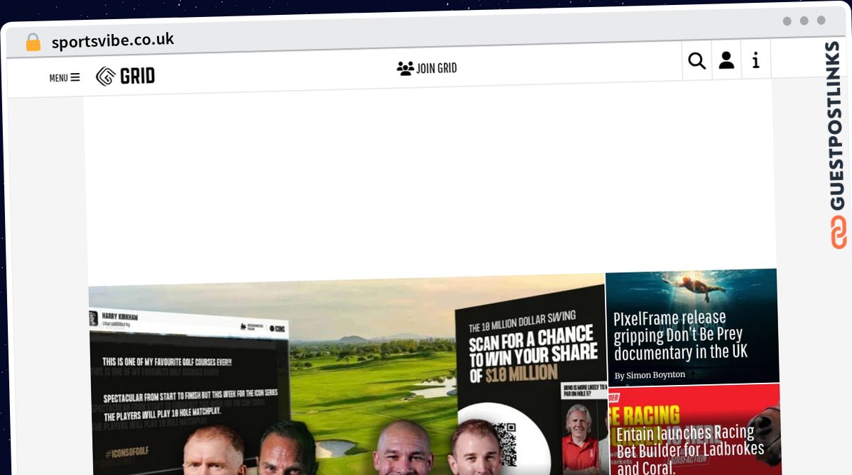 Publish Guest Post on sportsvibe.co.uk