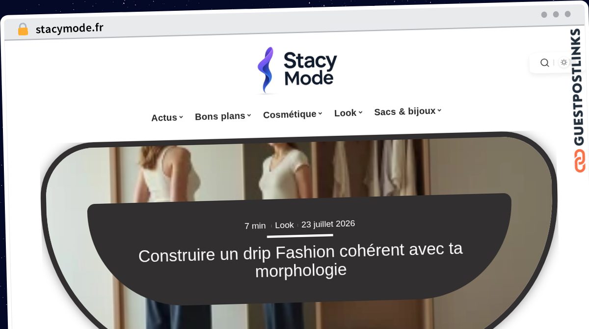Publish Guest Post on stacymode.fr