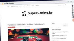 Publish Guest Post on supercasino.kr