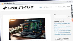 Publish Guest Post on superslots-tv.net