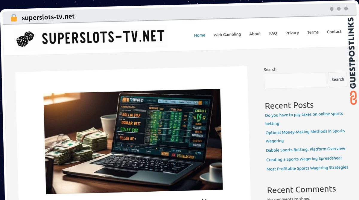 Publish Guest Post on superslots-tv.net