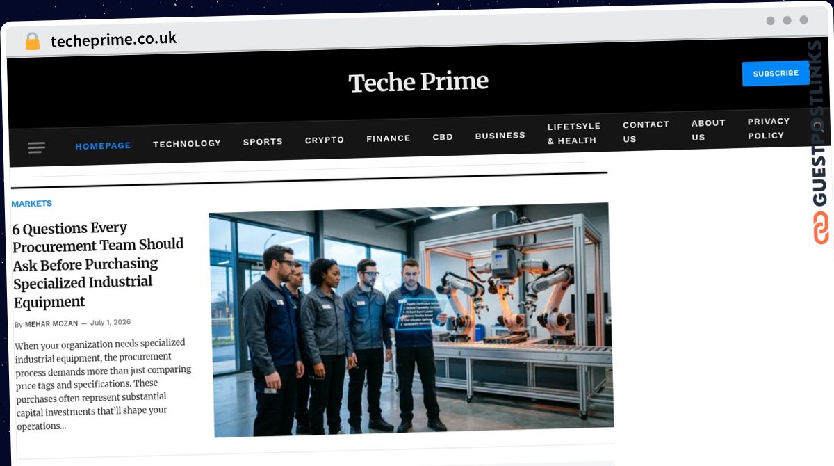 Publish Guest Post on techeprime.co.uk