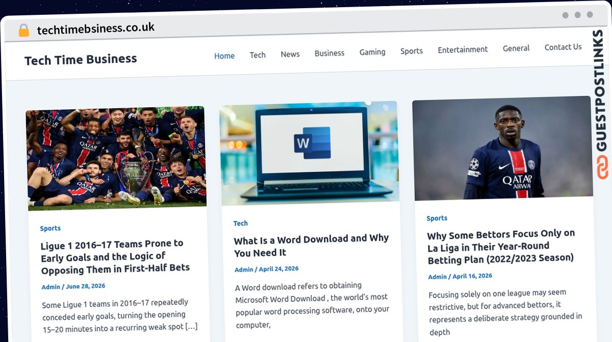 Publish Guest Post on techtimebsiness.co.uk