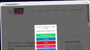 Publish Guest Post on telugujobsguru.in