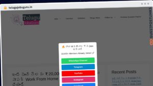 Publish Guest Post on telugujobsguru.in