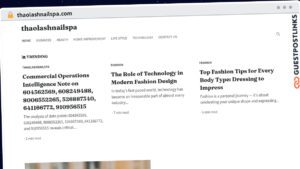 Publish Guest Post on thaolashnailspa.com