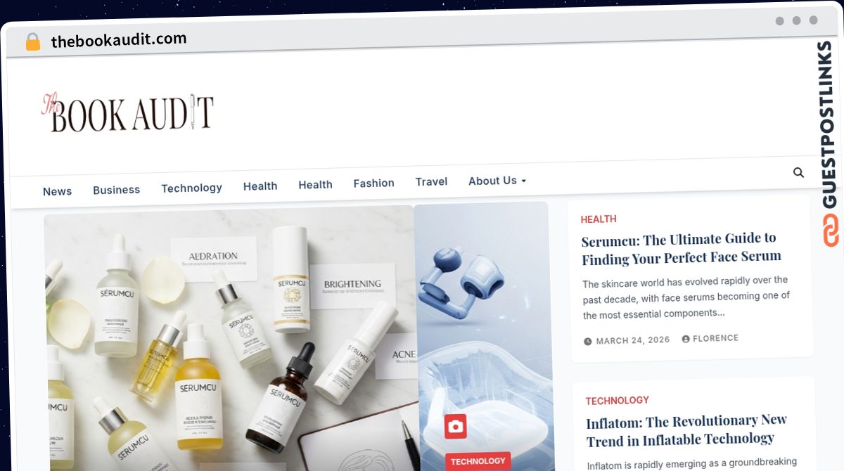 Publish Guest Post on thebookaudit.com