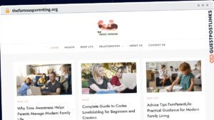 Publish Guest Post on thefamousparenting.org