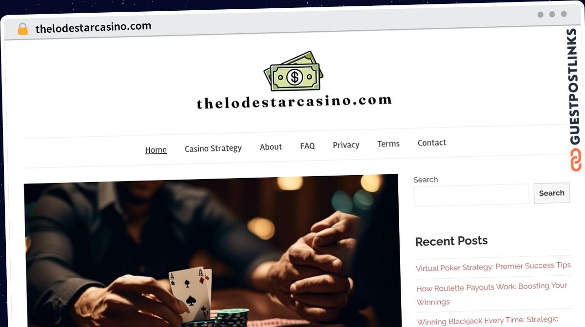 Publish Guest Post on thelodestarcasino.com