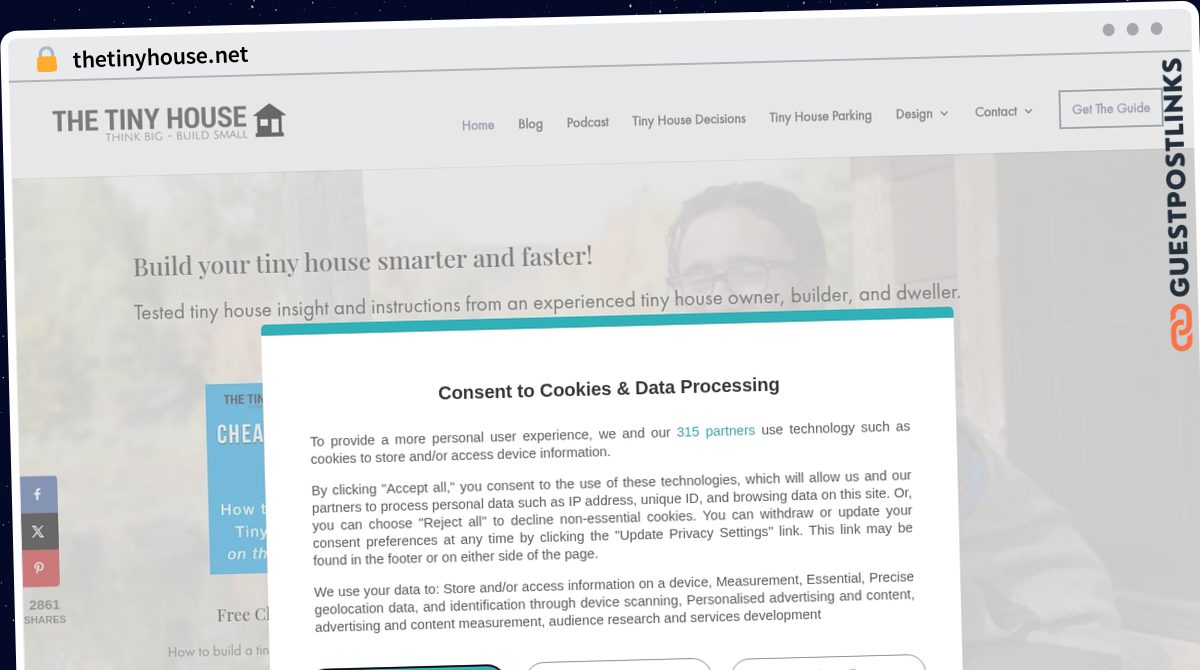 Publish Guest Post on thetinyhouse.net