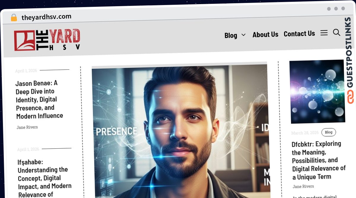 Publish Guest Post on theyardhsv.com