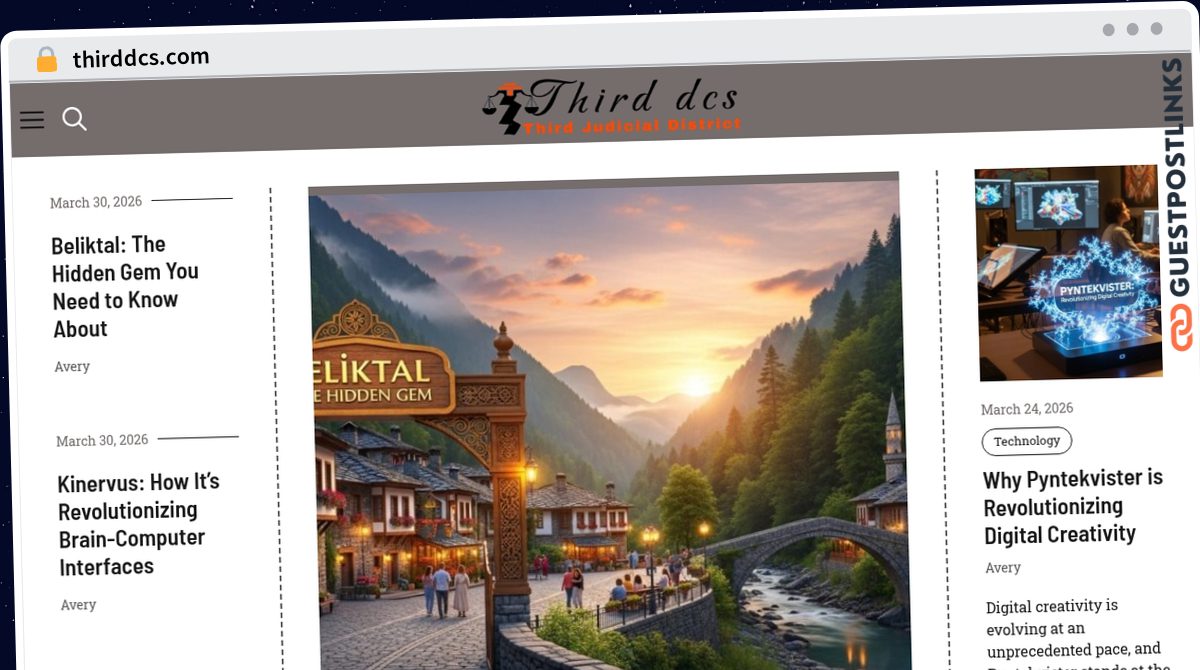 Publish Guest Post on thirddcs.com