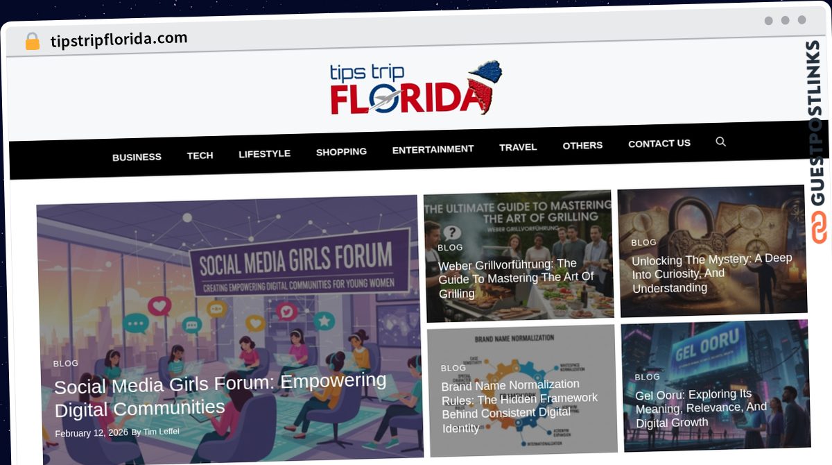 Publish Guest Post on tipstripflorida.com