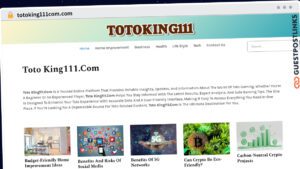 Publish Guest Post on totoking111com.com