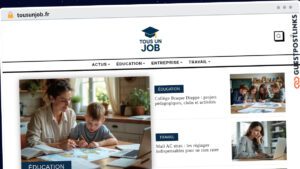 Publish Guest Post on tousunjob.fr