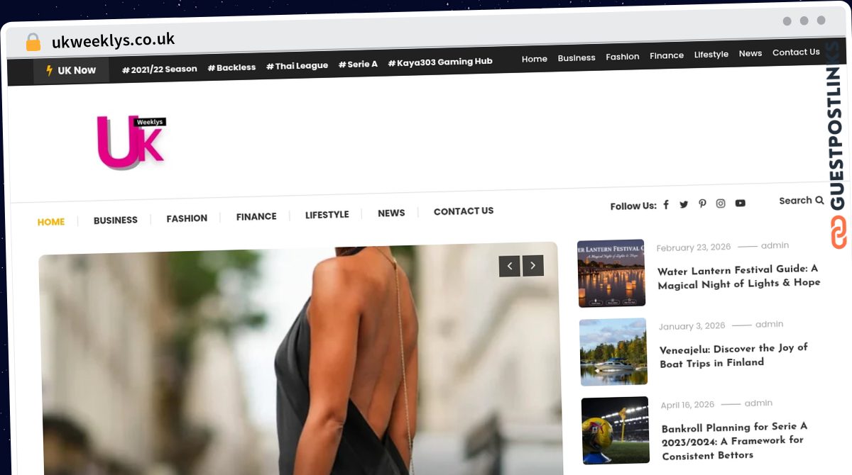 Publish Guest Post on ukweeklys.co.uk