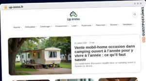 Publish Guest Post on up-immo.fr