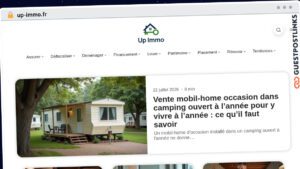 Publish Guest Post on up-immo.fr