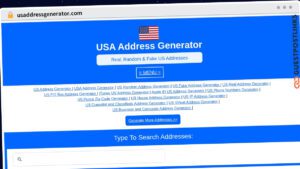 Publish Guest Post on usaddressgenerator.com