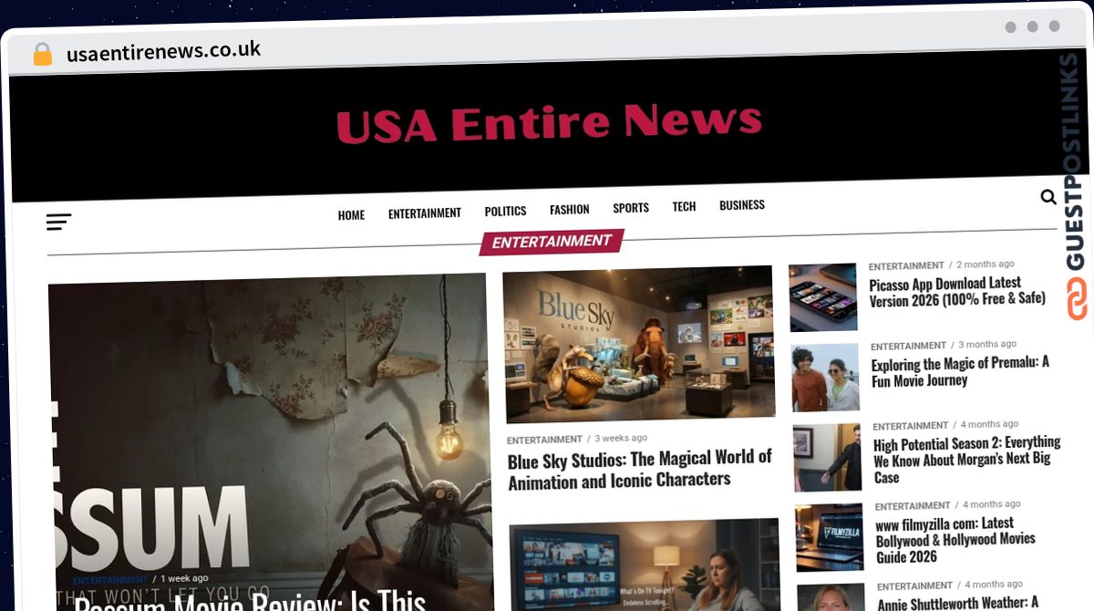 Publish Guest Post on usaentirenews.co.uk
