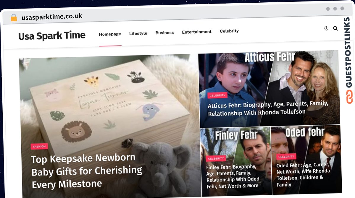 Publish Guest Post on usasparktime.co.uk