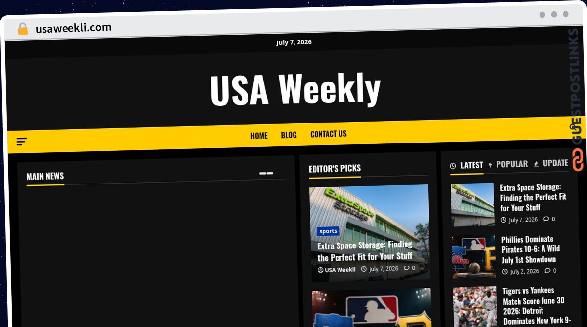 Publish Guest Post on usaweekli.com