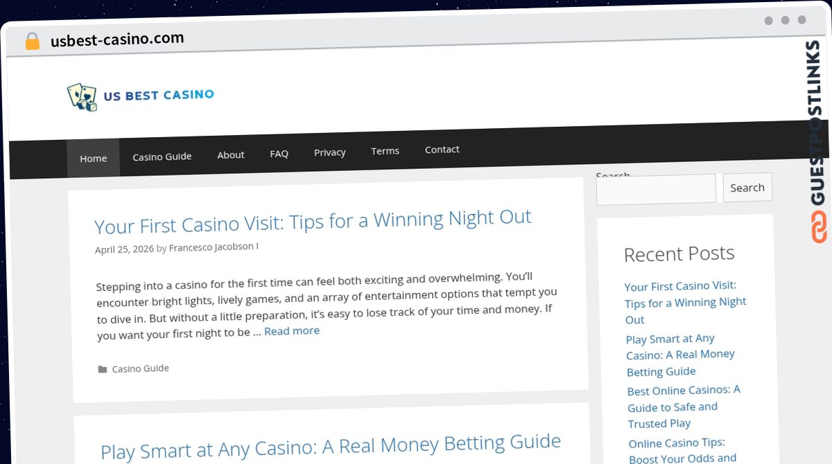 Publish Guest Post on usbest-casino.com