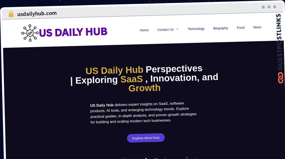 Publish Guest Post on usdailyhub.com