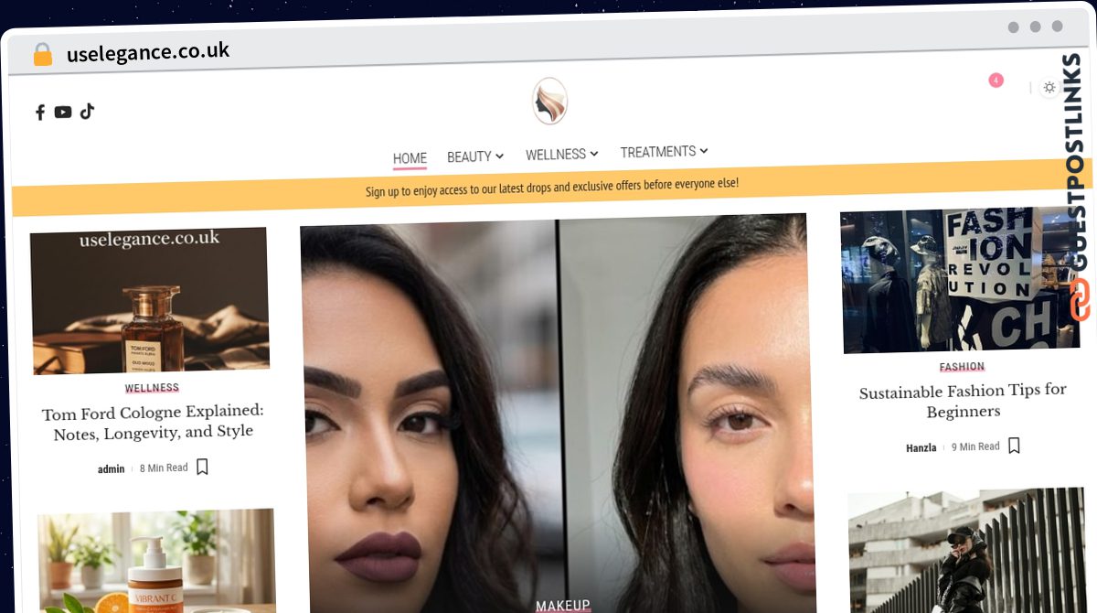 Publish Guest Post on uselegance.co.uk