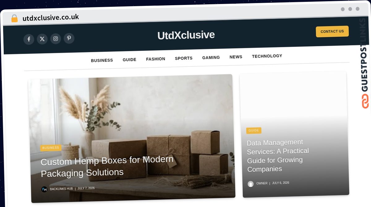 Publish Guest Post on utdxclusive.co.uk