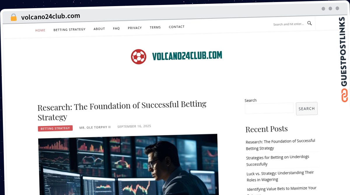 Publish Guest Post on volcano24club.com