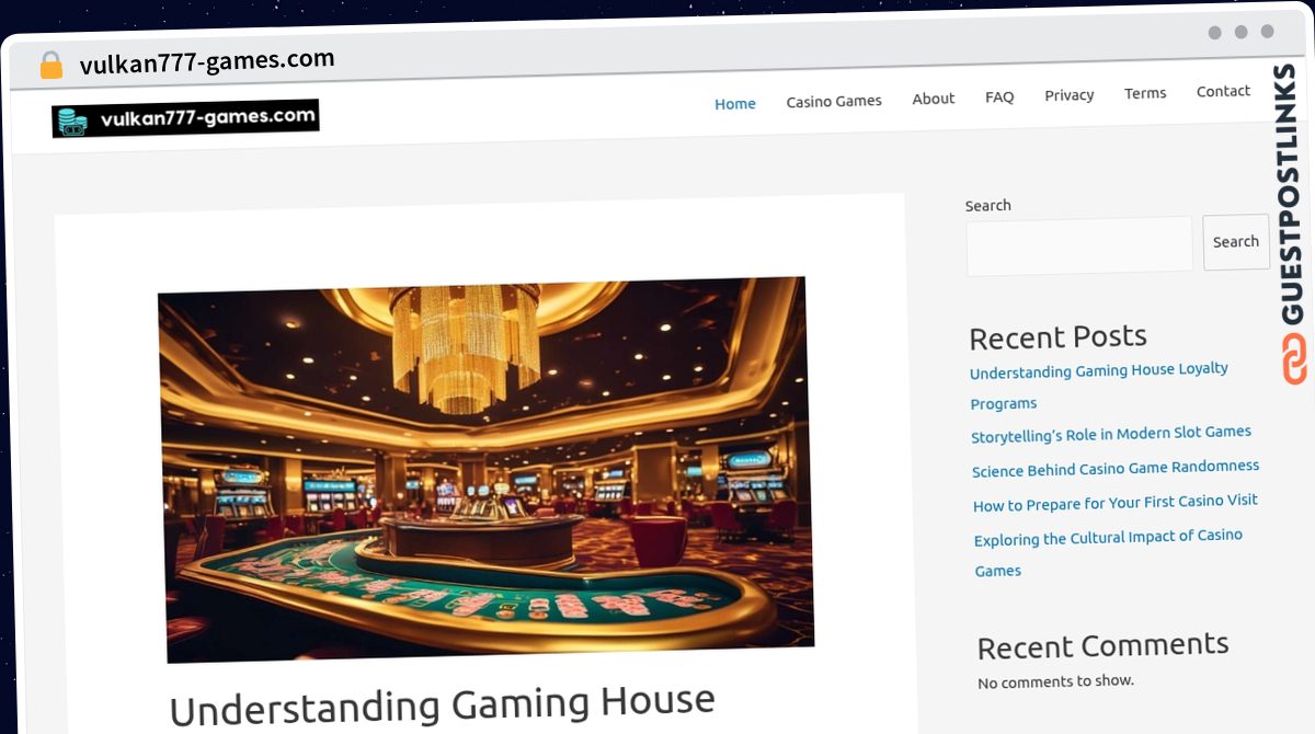 Publish Guest Post on vulkan777-games.com