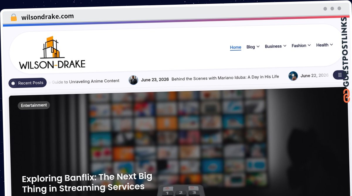 Publish Guest Post on wilsondrake.com