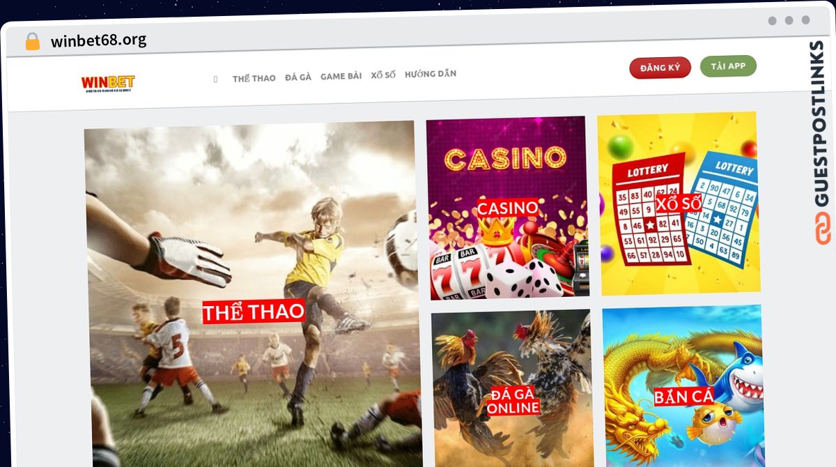 Publish Guest Post on winbet68.org