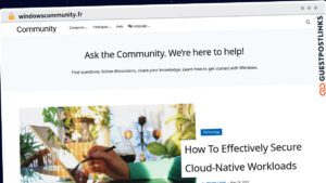 Publish Guest Post on windowscommunity.fr