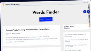 Publish Guest Post on words-finder.com